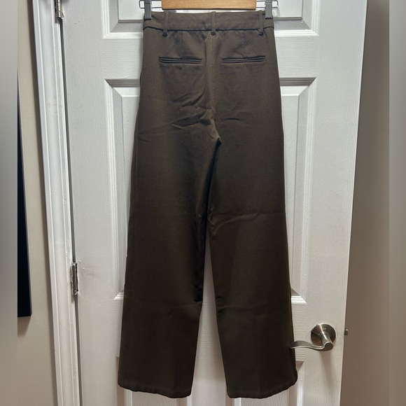 Wilfred Brown Wide-Leg Trousers - Picture 2 of 2